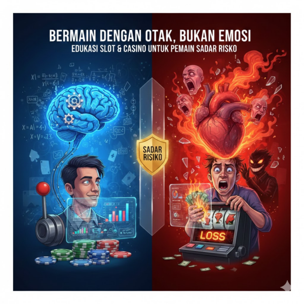 Bermain dengan Otak, Bukan Emosi: Edukasi Slot & Casino untuk Pemain Sadar Risiko