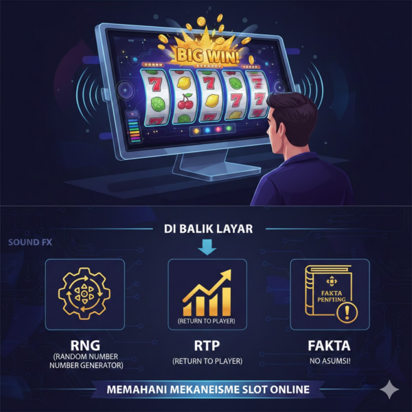 🎰 Di Balik Layar Slot Online: RNG, RTP, dan Fakta yang Wajib Pemain Tahu